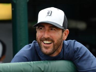  Pitcher Justin Verlander from the Detroit Tigers